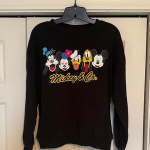 Mickey & Co. Black Crewneck